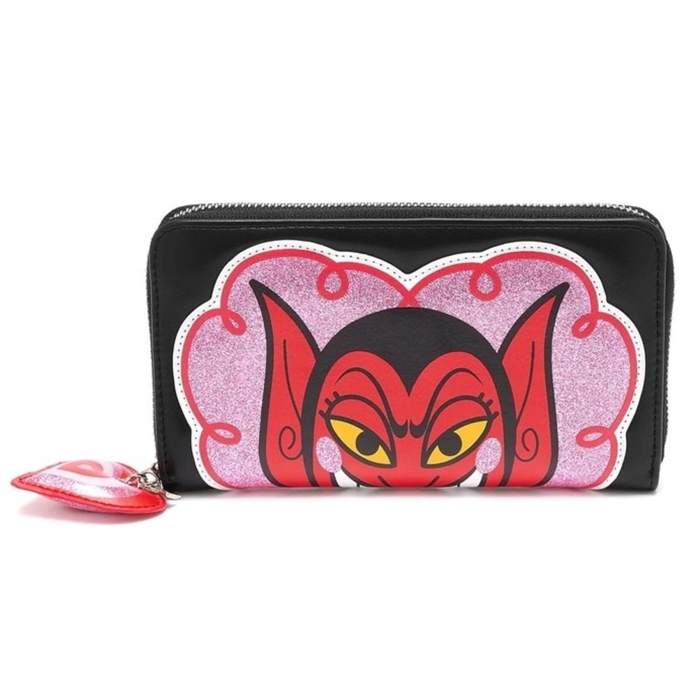 Killstar Powerpuff Girls HIM Devilish Wallet Black Glitter KSRA012518 NWT
